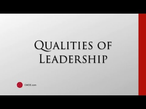 Qualities of leadership quotes
