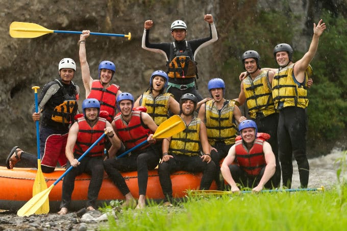 River Rafting Team