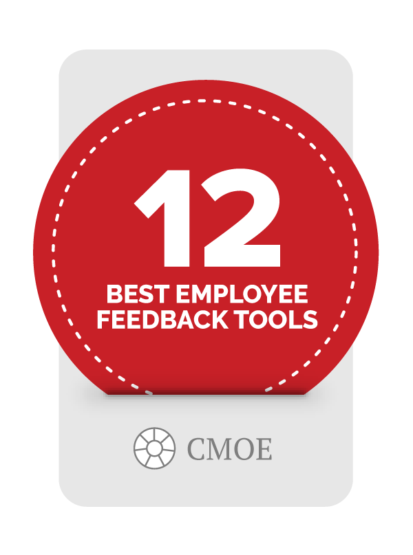 badge of 12 best employee feedback tools