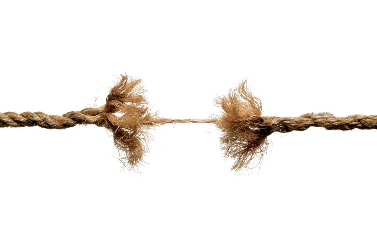 rope fraying