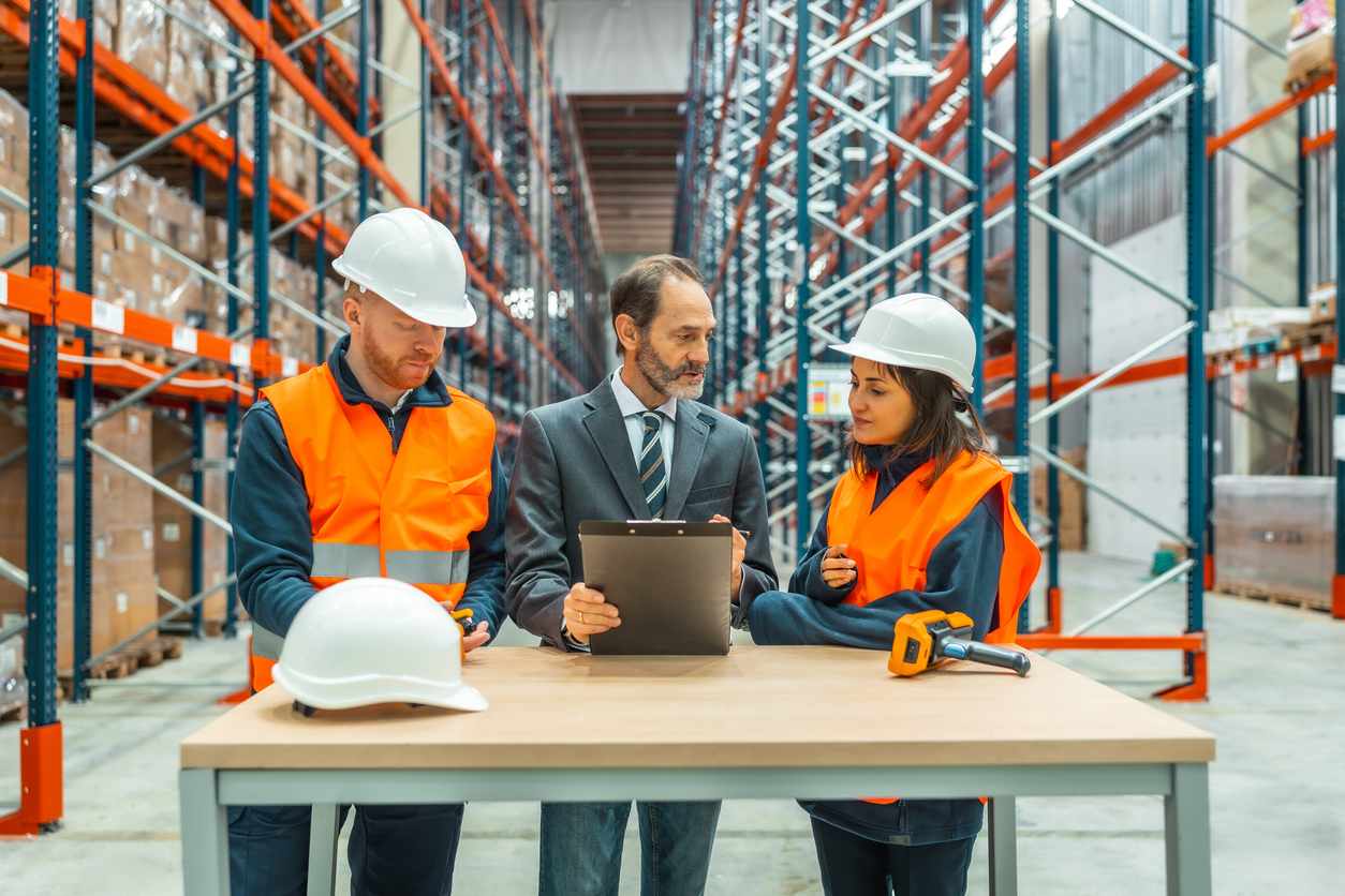 onsite training in warehouse